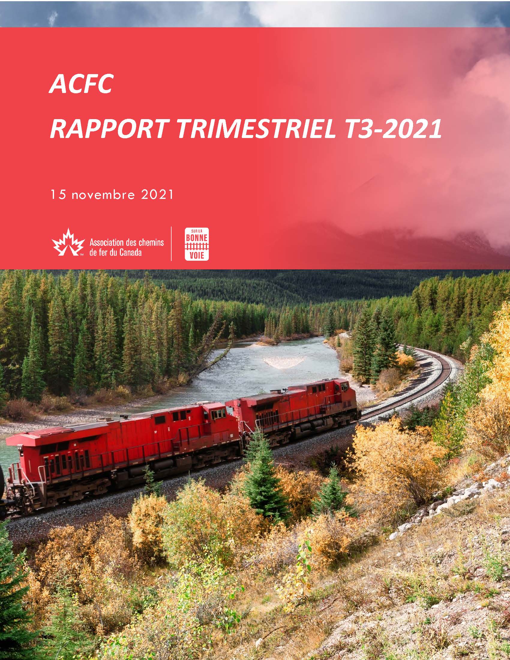 Rapport trimestriel T3-2021
